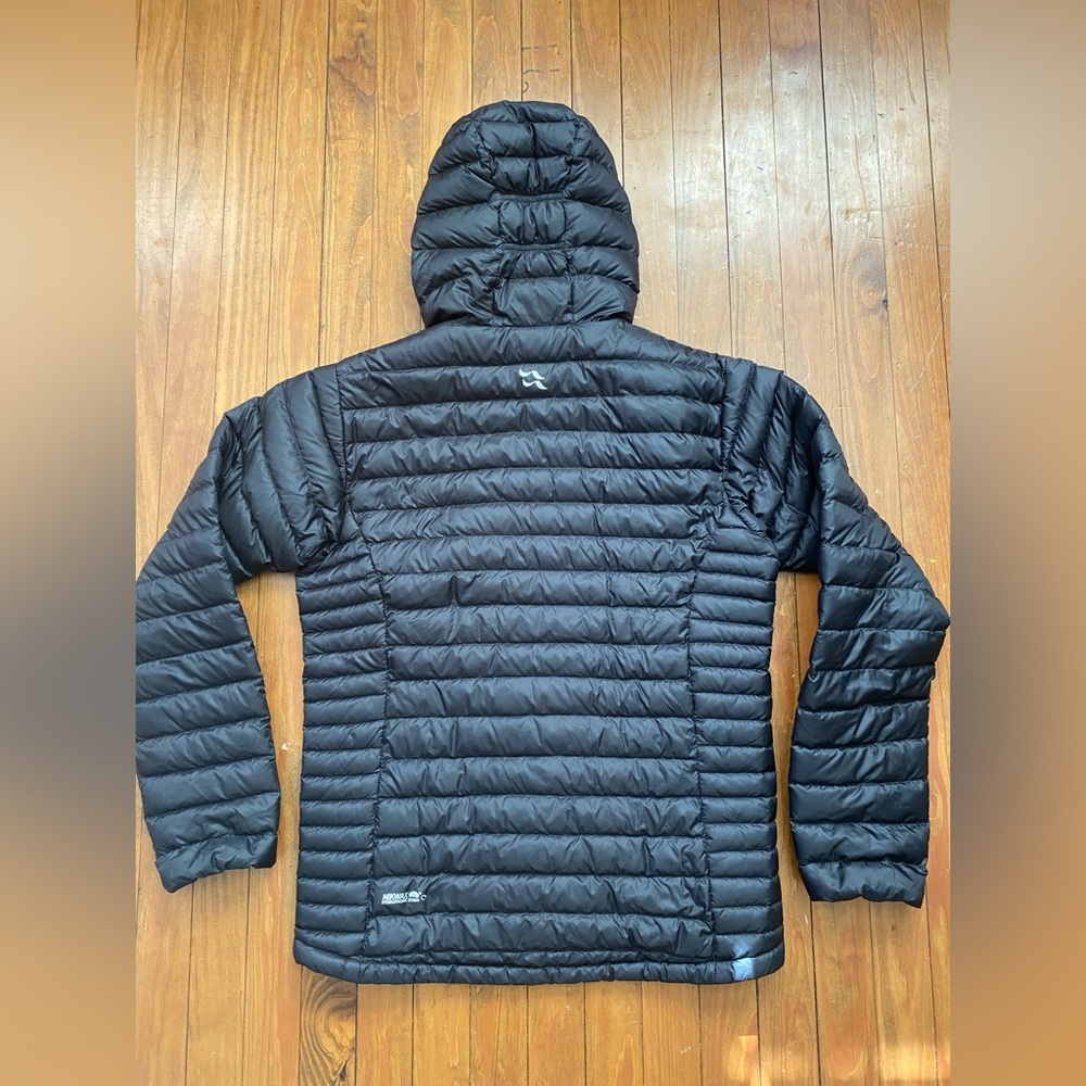 Rab Mens Microlight Alpine Down Hooded Jacket Medium Black - Picture 9 of 10